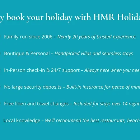 Bonita By Hmr Holidays Villa *